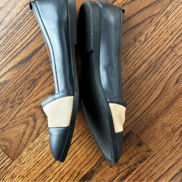 Vintage Calvin Klein Classics Cap Toe Ballet Flats Made in Spain Chanel Style - Picture 5 of 15